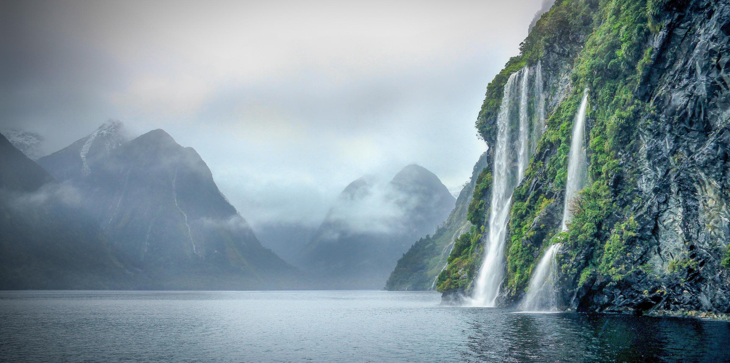 Doubtful Sound, Fjordland in New Zealand